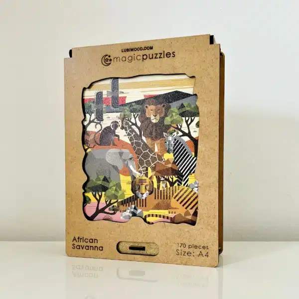 afrikai szavanna fa puzzle