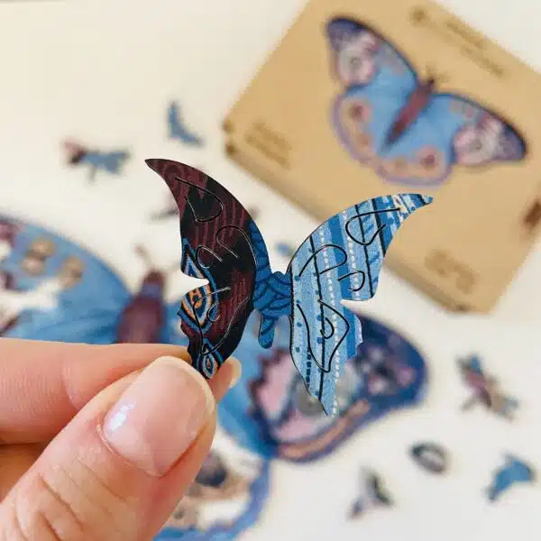 játékos pillangó fa puzzle