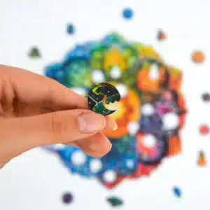 elemek mandala fa puzzle