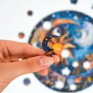 Virágos Éj Mandala fa puzzle