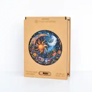 Virágos Éj Mandala fa puzzle