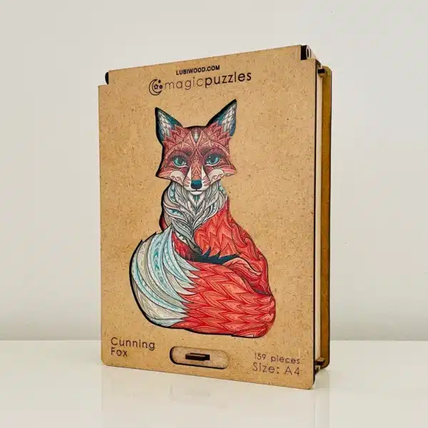 Ravasz Róka fa puzzle