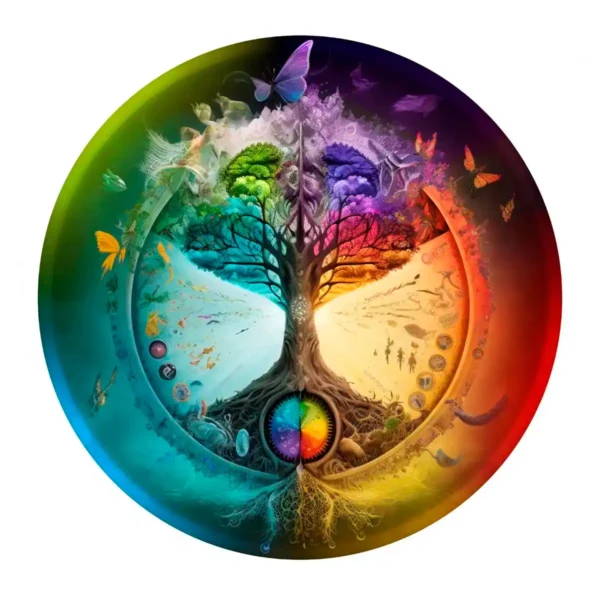 élet fája fa puzzle