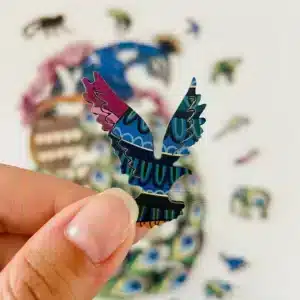 Elegáns Páva fa puzzle