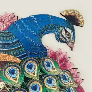 Elegáns Páva fa puzzle