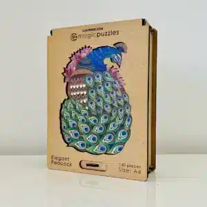 Elegáns Páva fa puzzle