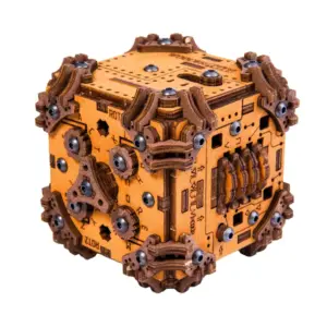 Tesseract titka – 3D fa szabaduló puzzle doboz