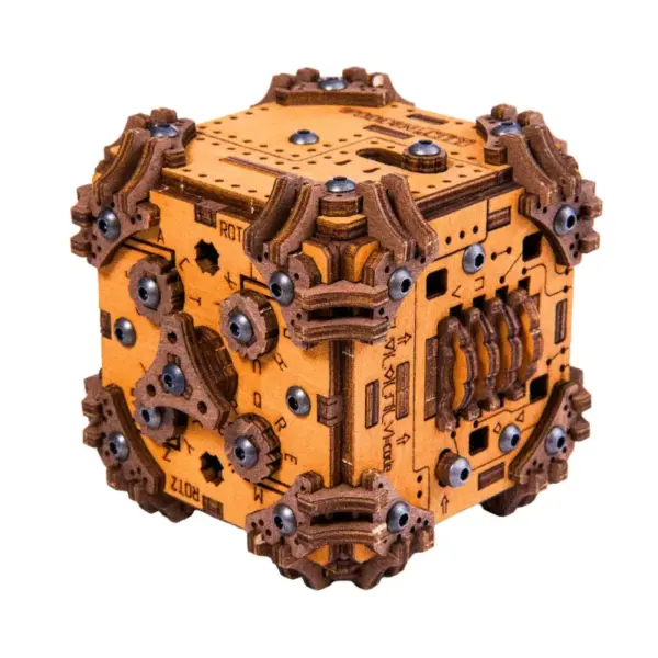 Tesseract titka – 3D fa szabaduló puzzle doboz