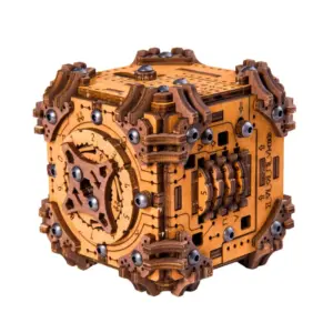 Tesseract titka – 3D fa szabaduló puzzle doboz