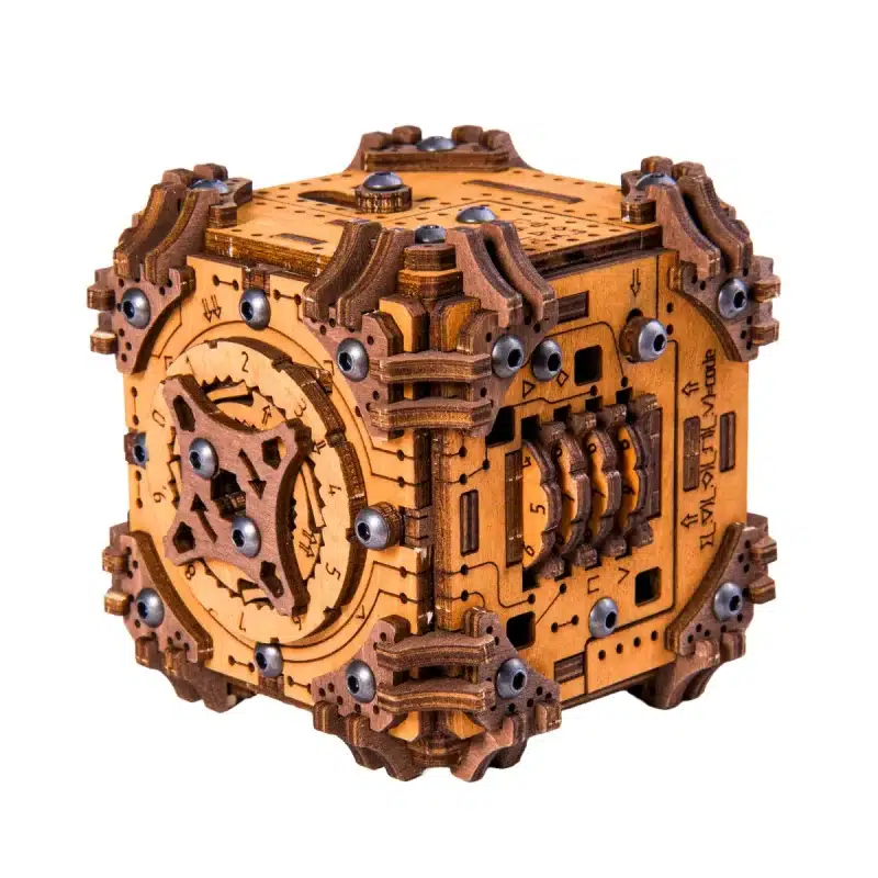 Tesseract titka – 3D fa szabaduló puzzle doboz