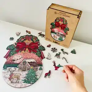 téli tündérmese fa puzzle