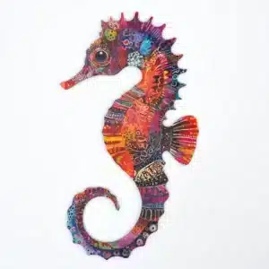 tengeri csikohal fa puzzle