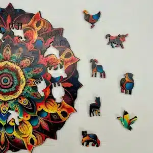tűz manadal fa puzzle