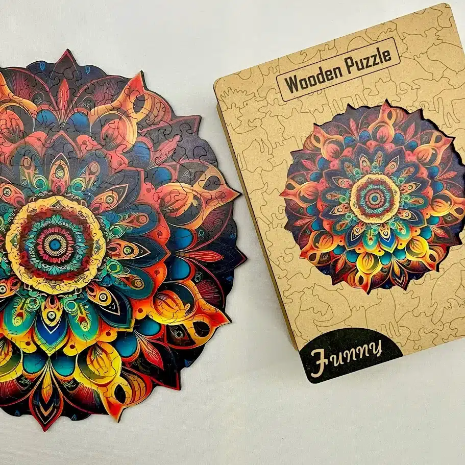 tűz manadal fa puzzle