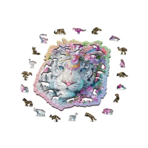 misztikus tigris fa puzzle