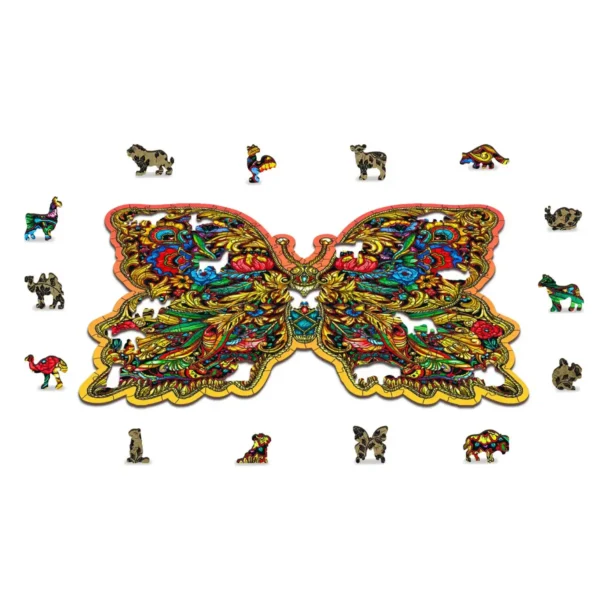 pillangó fa puzzle