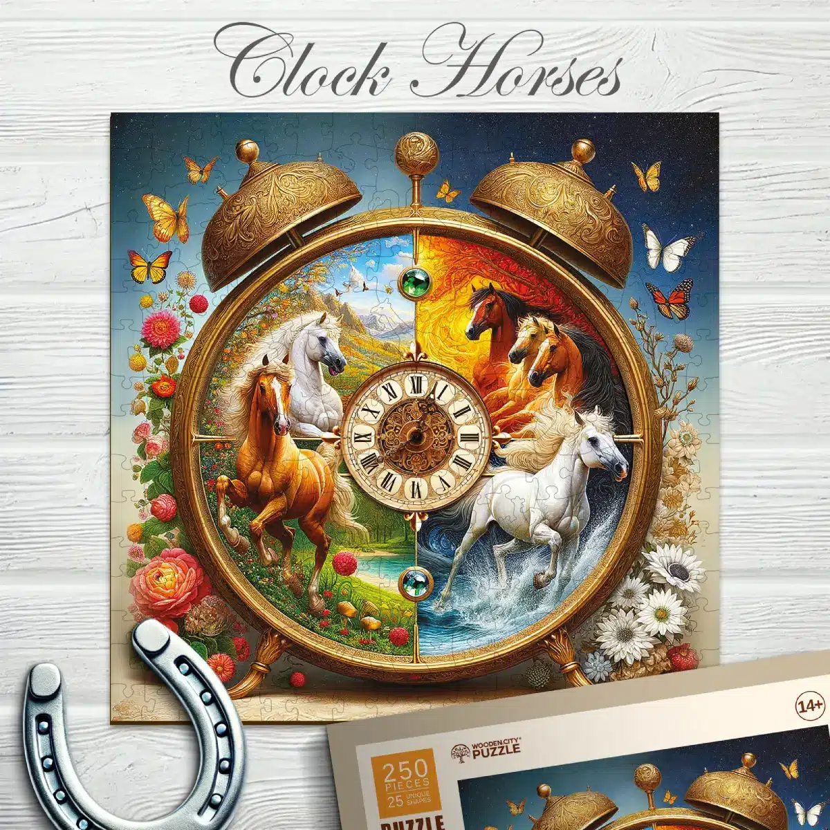 idő vágtája fa puzzle