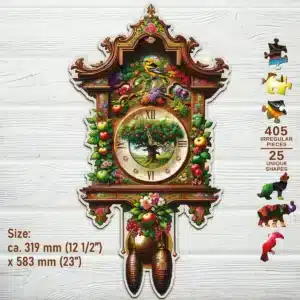 kakukkos óra fa puzzle